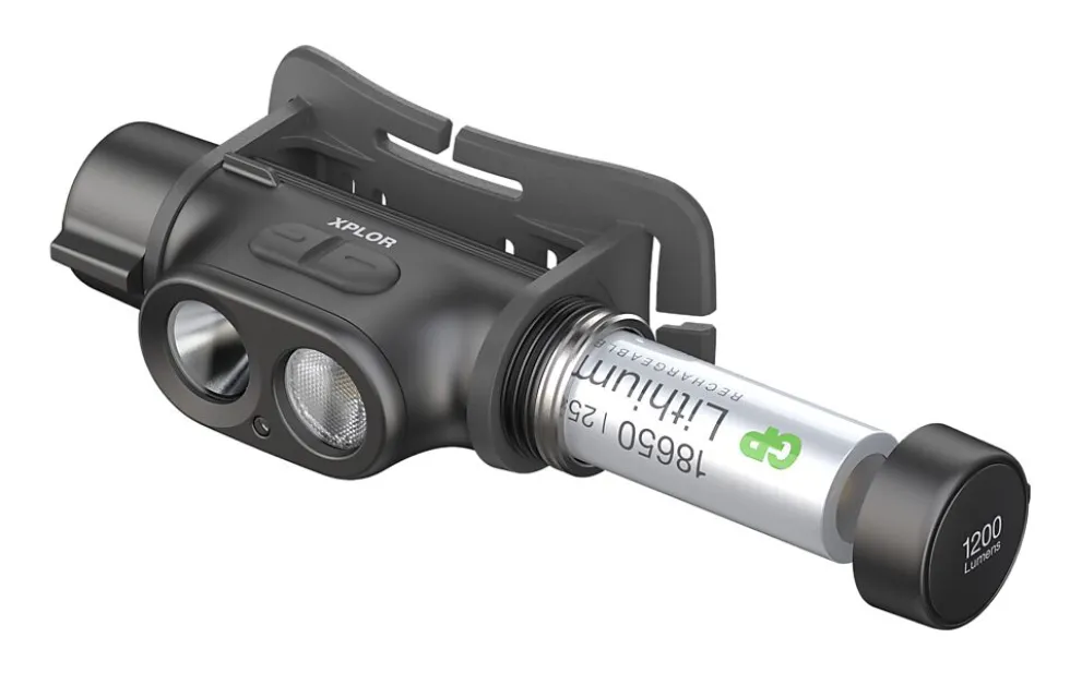 Hodelykt oppladbar PHR19 1200 lumen
