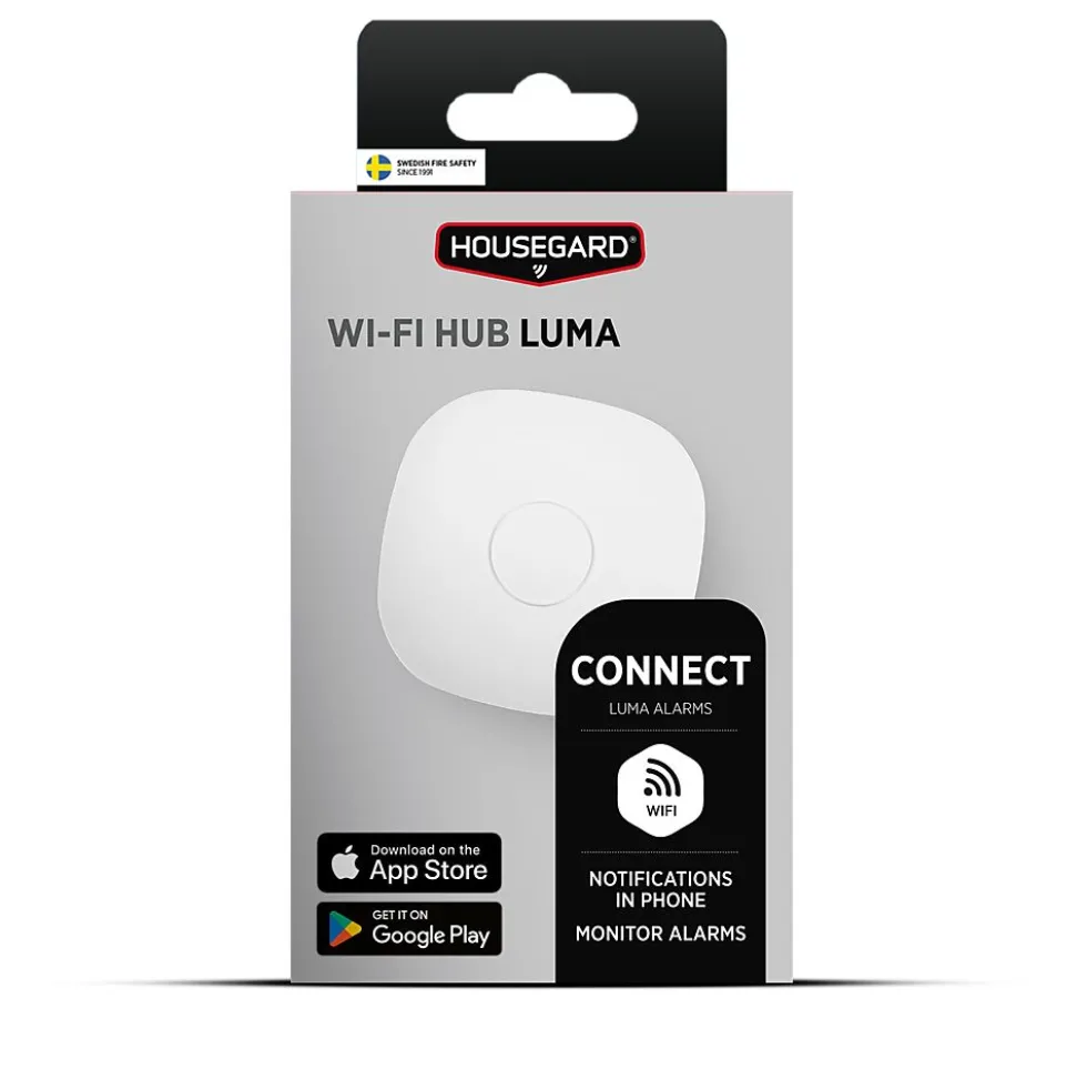 HUB til røykvarsler LUMA GW650 Wi-Fi