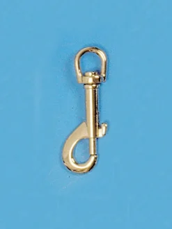 Hundelenkekrok 1/2" forniklet 12x76