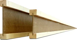 Hunton i-bjelke sj60/400/9000 mm i-bjelke med lvl i flensen