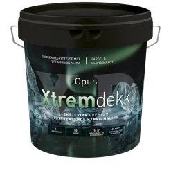 Hybridmaling Xtremdekk base hvit 2,7 liter