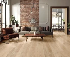Hydrovinyl gulv fenja lys eik