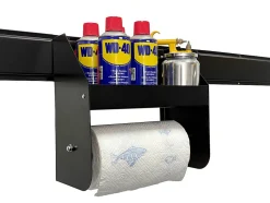Hylle med tørkerullholder 325x152x297 mm