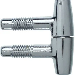Innboringshengsel 34 mm forkrommet