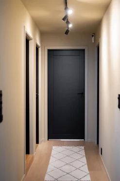 Innerdør Prima dempet sort 90x210 cm