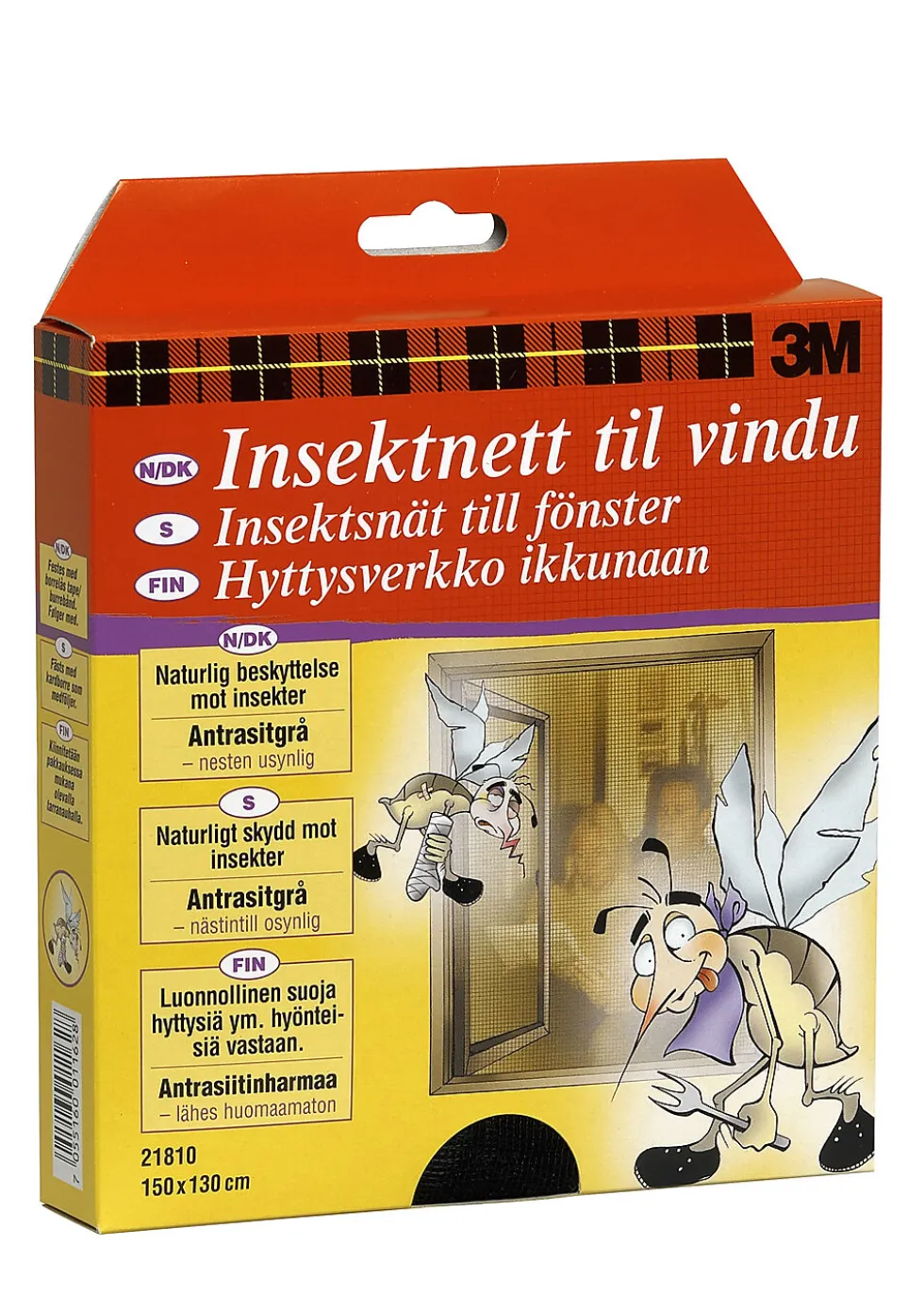 Insektsnett for vindu