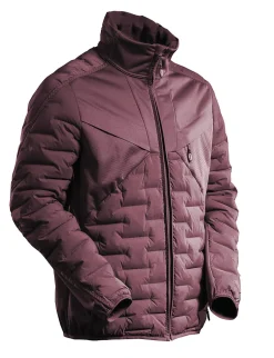 Jakke 22015 burgunder s med lett for