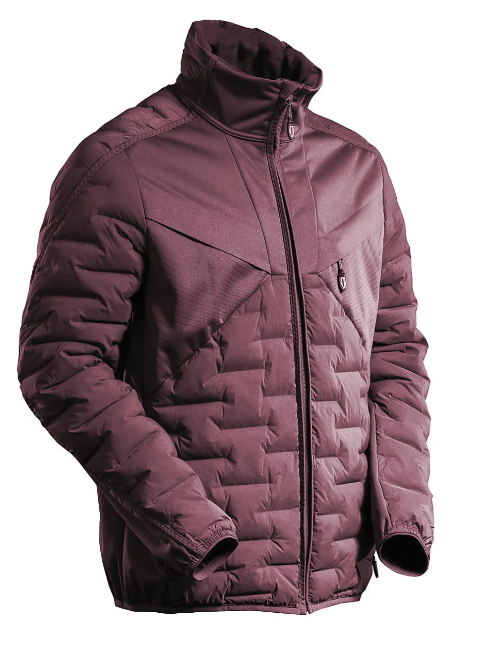 Jakke 22015 burgunder s med lett for