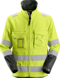 Jakke 1633 gul/dsor S high vis KL3