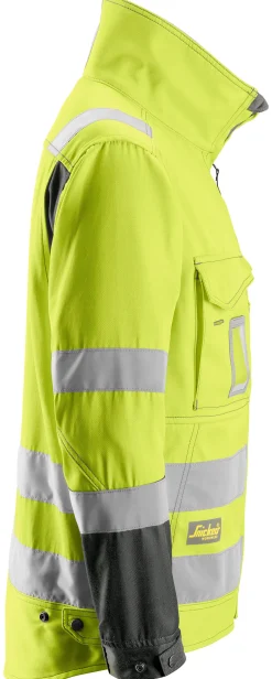 Jakke 1633 gul/dsor S high vis KL3