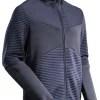 Jakke 22603 marine s med hette