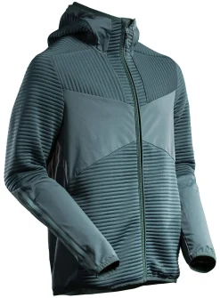 Jakke 22603 skogsgrønn 3xl med hette