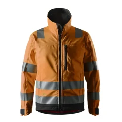Jakke softshell highvis oransje XS