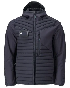 Jakke 22215 2xl mørkmarin med hette