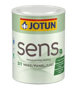 Jotun sens vegg/panel/list 07 hvit 0,68 liter