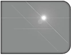 Jøtul gulvplate sotet glass 650x850 mm