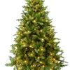 Juletre kunstig Gyda med LED-lys 180 cm