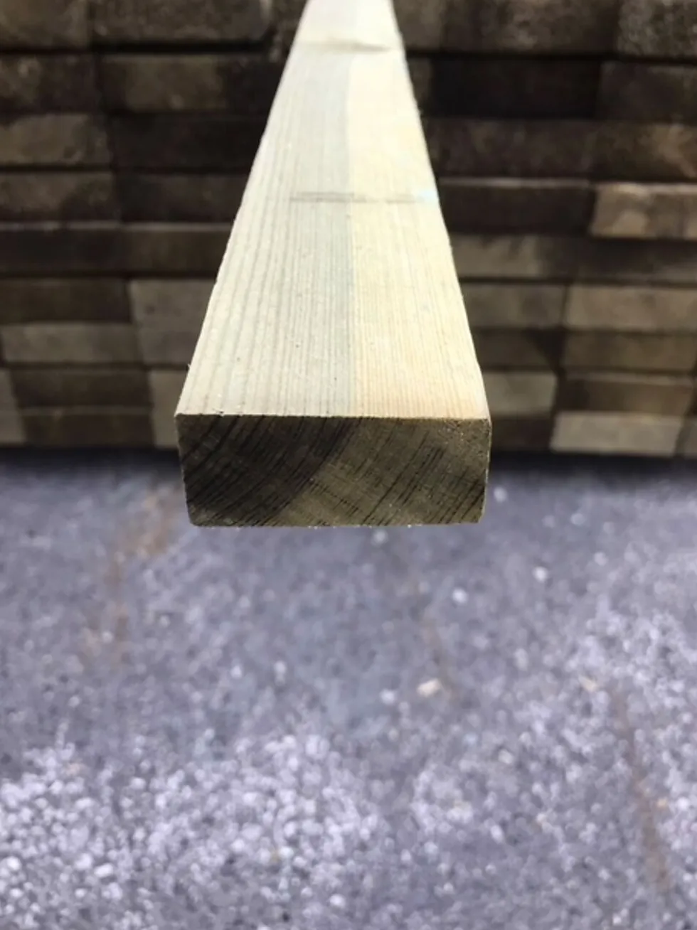 Justert lekte impregnert furu 23x48 mm