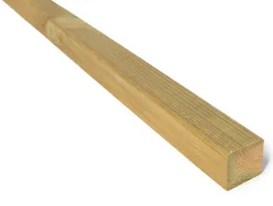 Justert lekt klasse 1 impregnert furu 48x48 mm