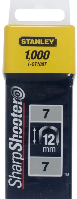 Kabelstift 12mm 1/2"1000stk1-ct108t stanley 1/2" 1000stk