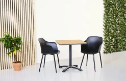 Kafebord tre 70x70 cm
