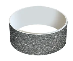 Kantlist abs marble black 650mm
