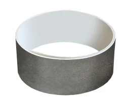 Kantlist abs marble black 650mm