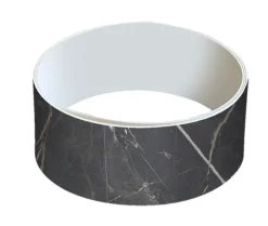 Kantlist abs marble black 650mm