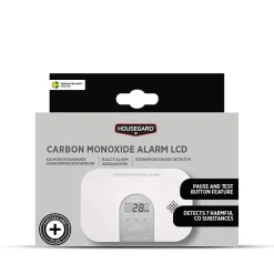 Karbonmonoksidvarsler ca107 housegard, lcd, inkl. 3 års batteri