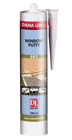 Kitt window putty 685 290ml hvit