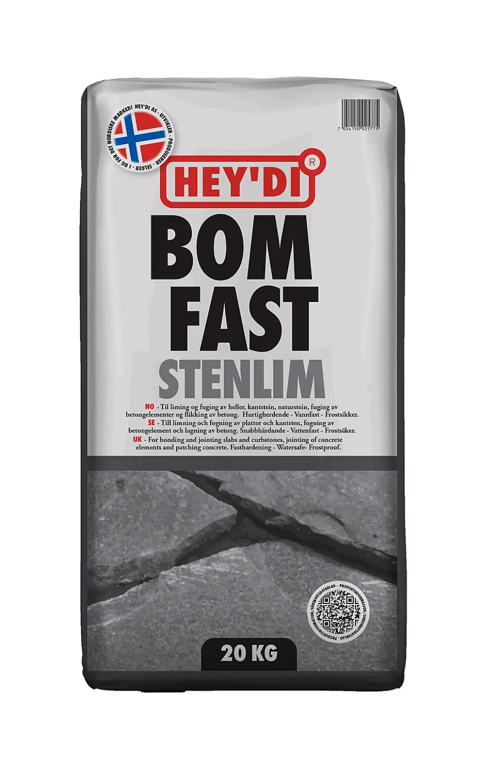 Klebemørtel Bom Fast 20 kg