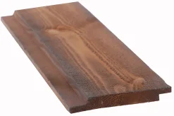 Kledning dobbelfalset royalimpregnert furu brun 19x98 mm
