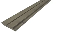 Kledning dobbelfals 60° m/fuge 19x148 mm grå