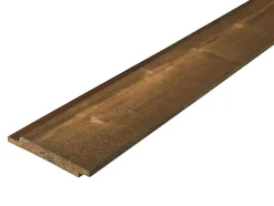 Kledning dobbelfals 60° 19x148 mm brun