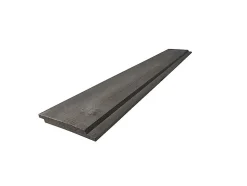Kledning dobbelfals 60° 19x148 mm grå