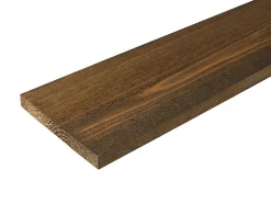 Kledning rektangulær furu 22x198 mm brun