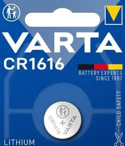 Knappcellebatteri cr1616