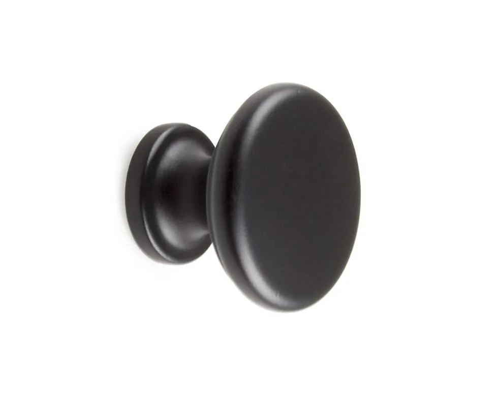 Knopp adrian 38 mm sort sb pk 1 stk