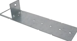 Koa-vinkel f/6" vegg skeisvollf/mont av vinduer/dører