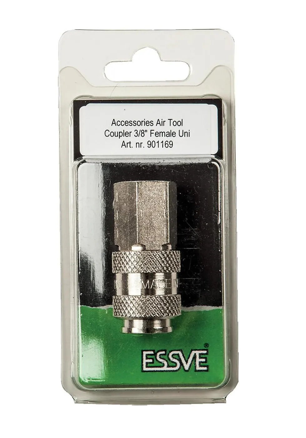 Kobling euro/320 innvendig gjenge 3/8"