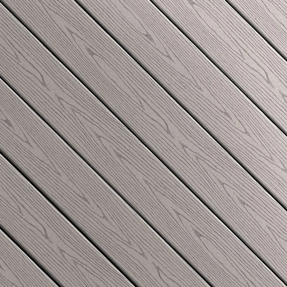 Kompositt terrassebord grå Cottage standard kant 24x137x4800 mm