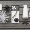 Kompositt terrassebord island mist med spor 25x140x4880 mm