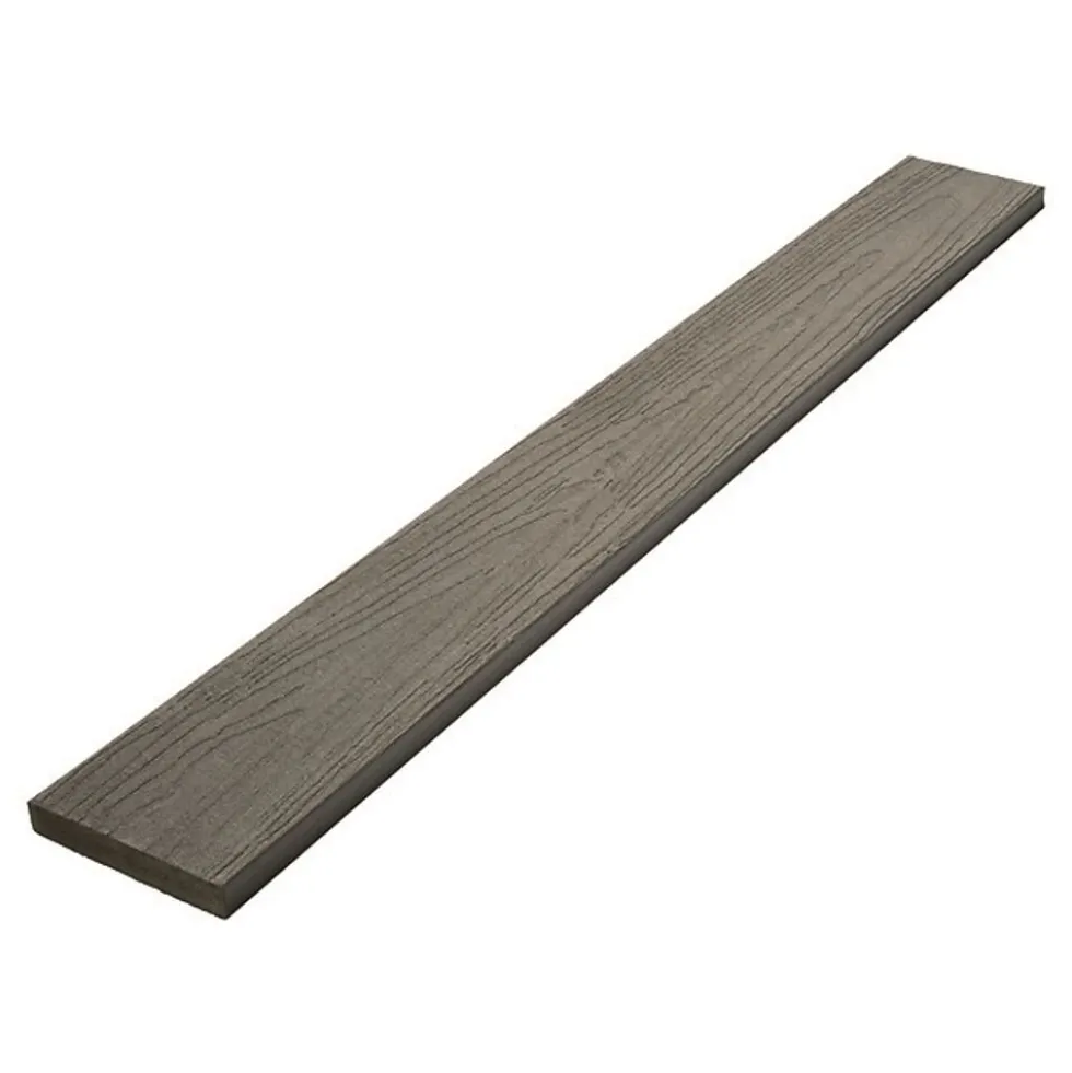 Kompositt terrassebord Seaside mist rett kant 24x137x4800 mm