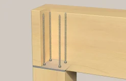 Konstruksjonsskr chtf8x180 elz 50 a50 sylindrisk hode helgjenget