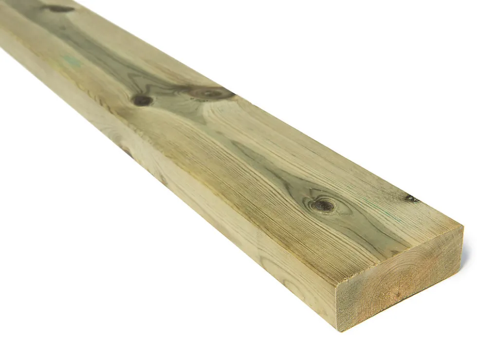 Konstruksjonsvirke C24 impregnert furu 36x98 mm