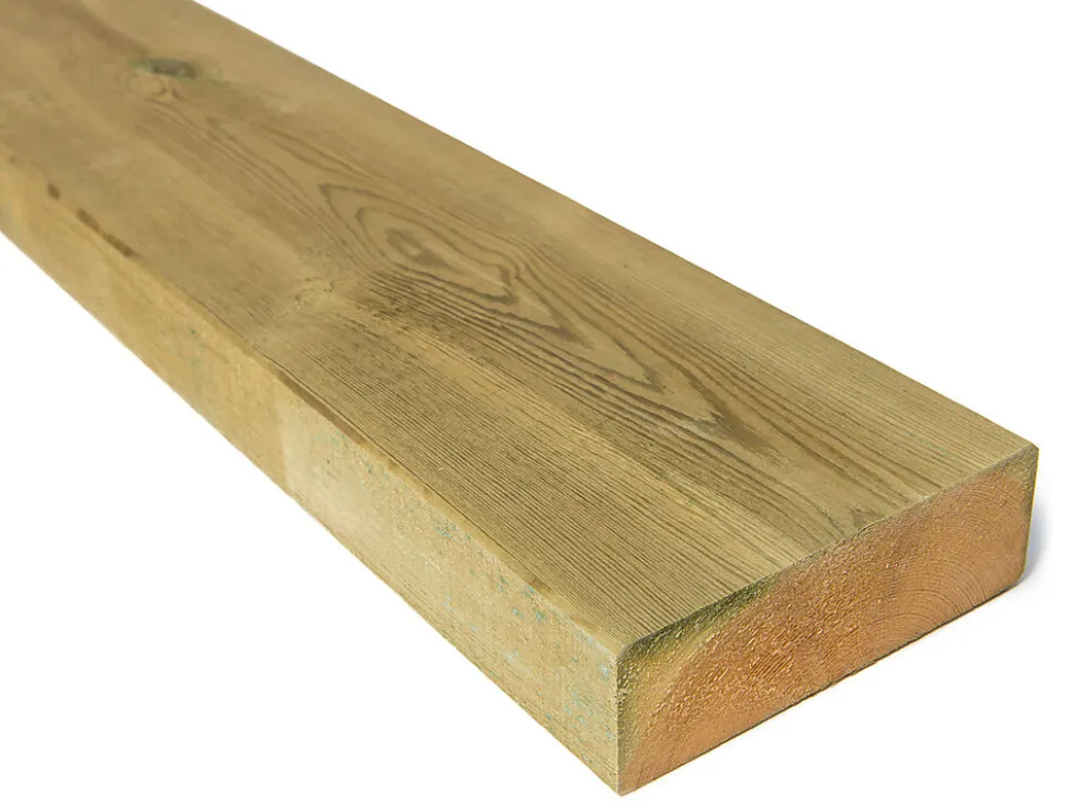 Konstruksjonsvirke C24 impregnert furu 36x198 mm