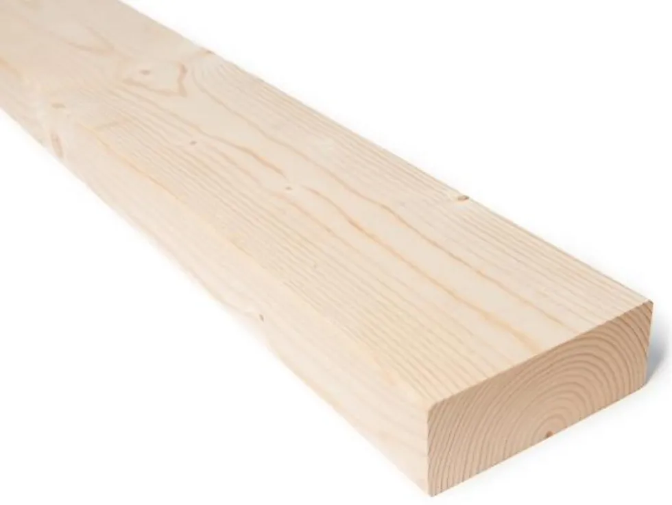 Konstruksjonsvirke C24 ubehandlet gran 48x148 mm