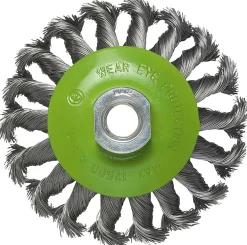 Koppstålbørste 115mm m14 vir