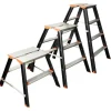 Krakk montør smal 40cm 3 trinn p92- 4 khiment sort eloksert