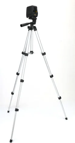 Krysslaser med stativ